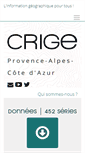 Mobile Screenshot of crige-paca.org